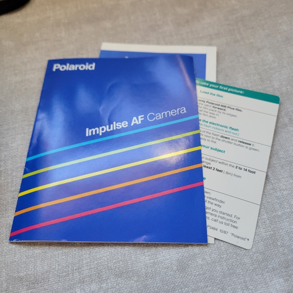 Polaroid Impulse AF Camera - Black and Gray - Picture 3 of 5